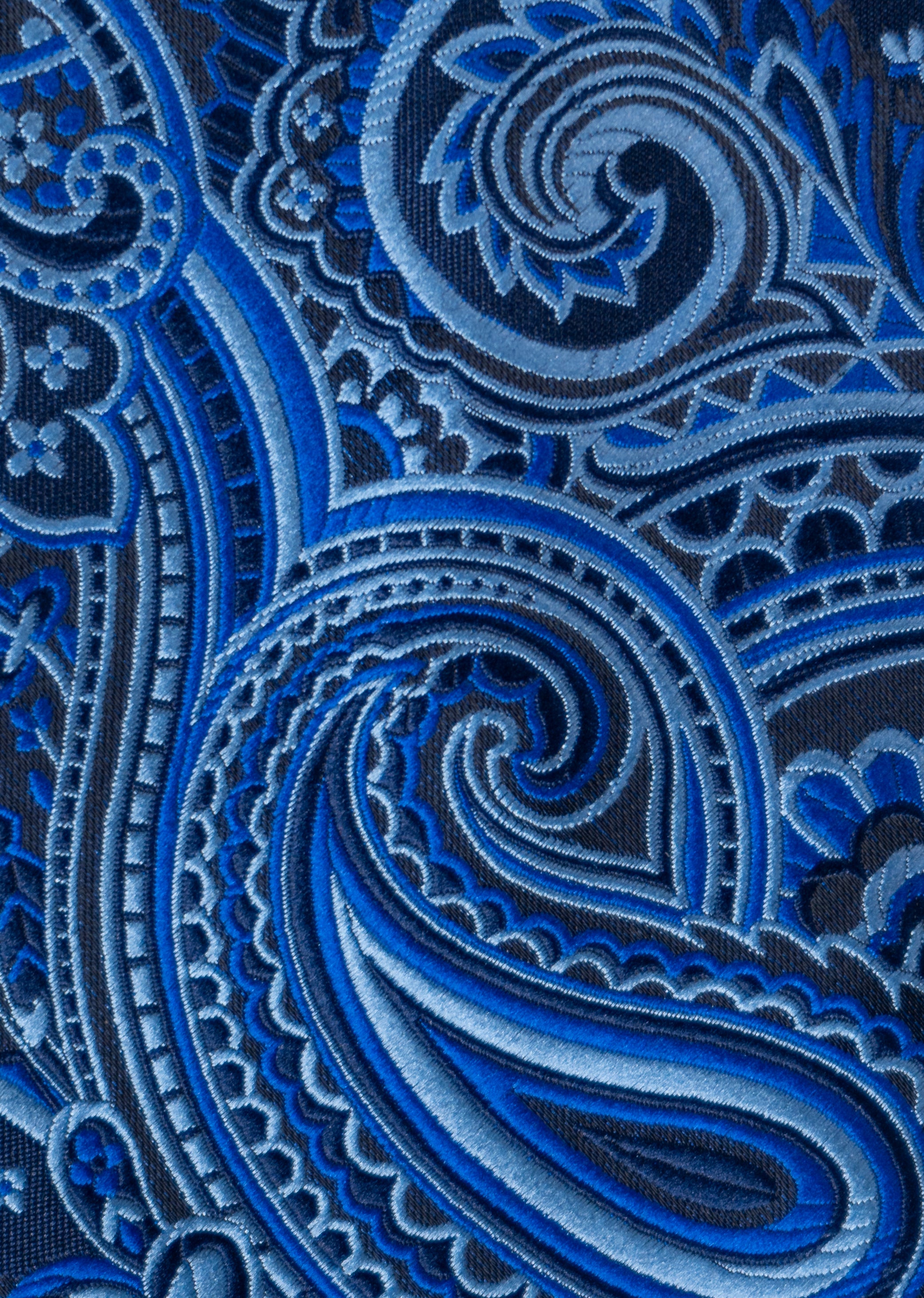 The Ravello Paisley - Amalfi Blue