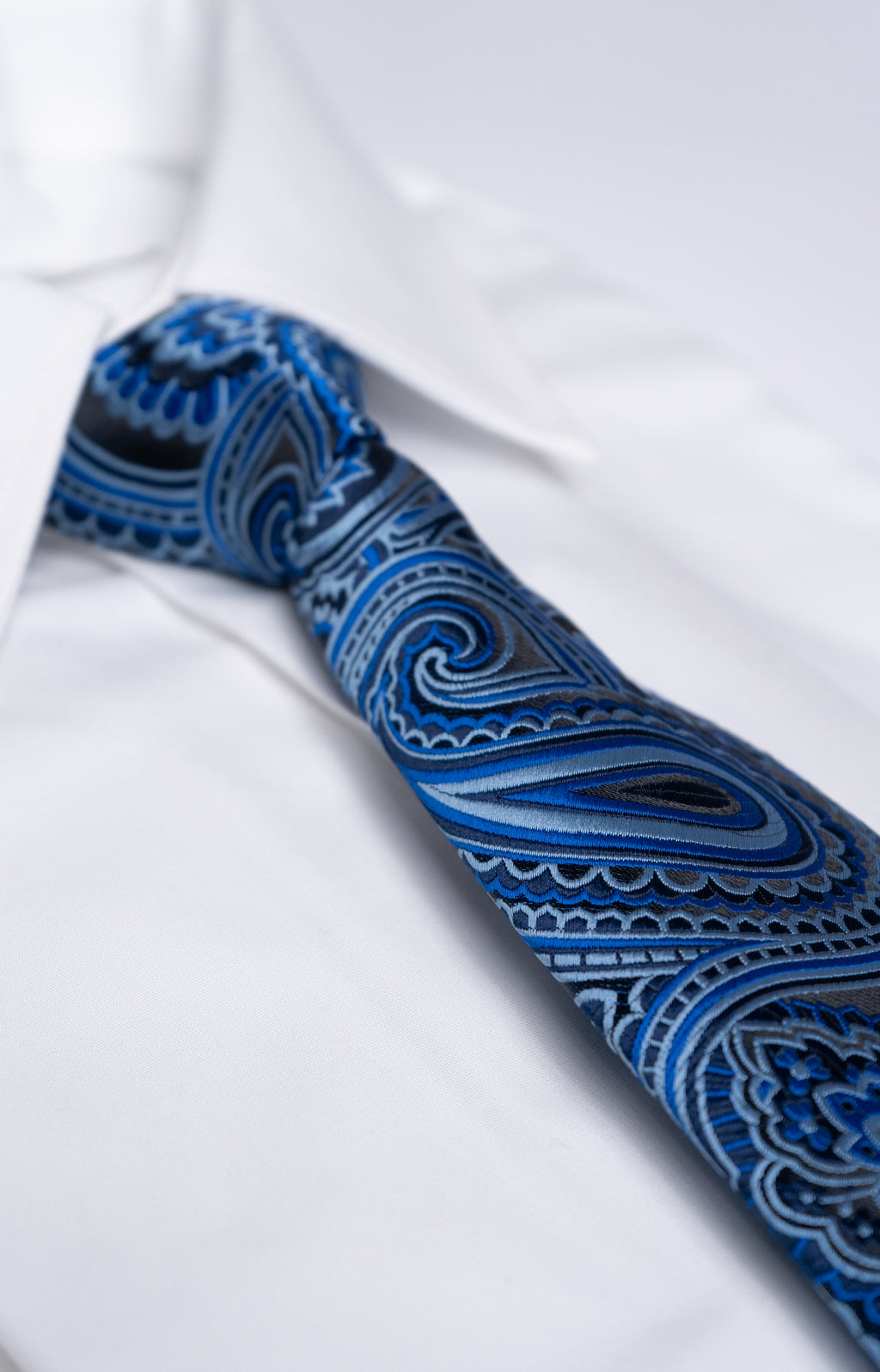 The Ravello Paisley - Amalfi Blue