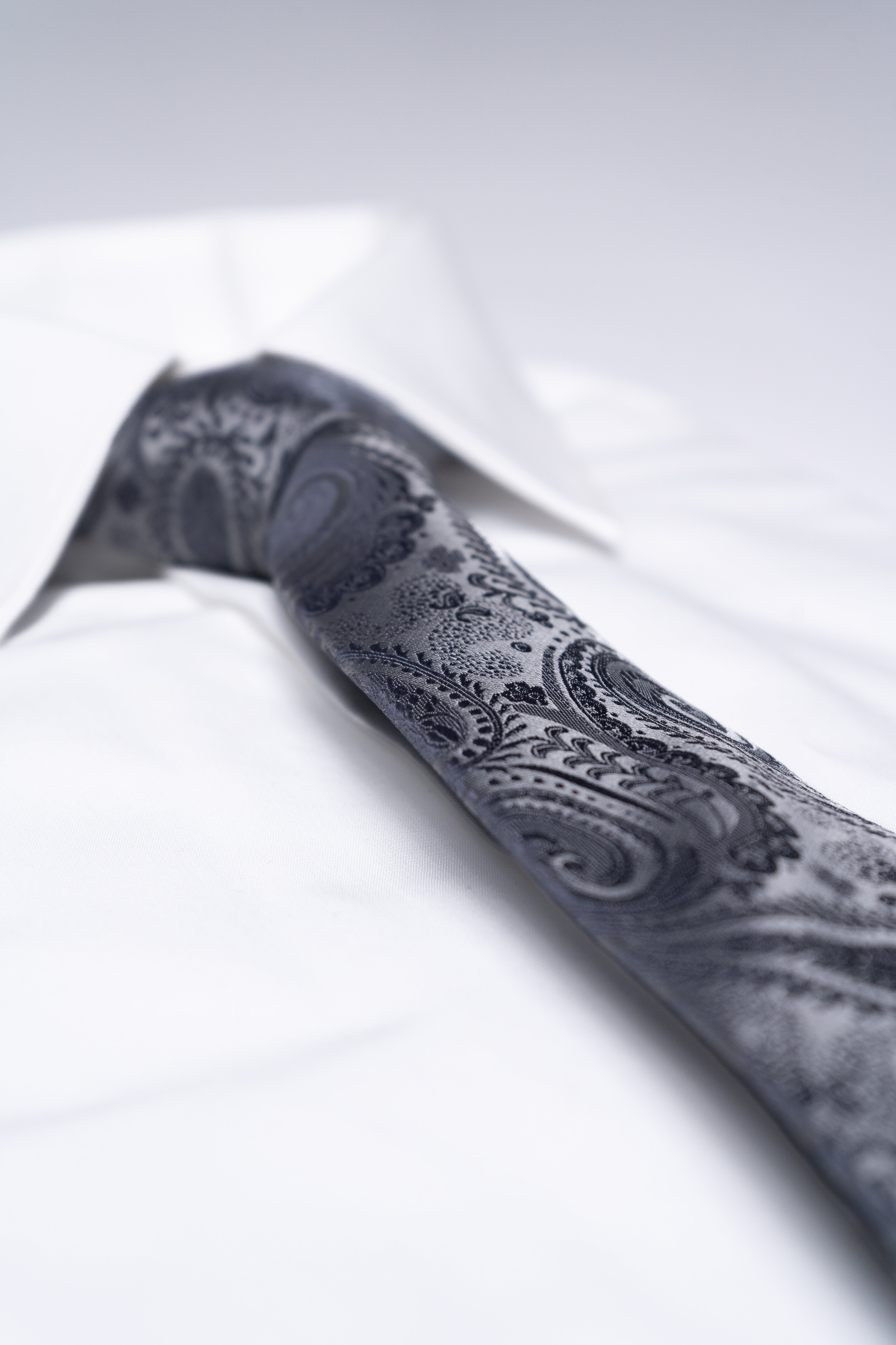 The Fiorenza Paislye - Silverstone Grey