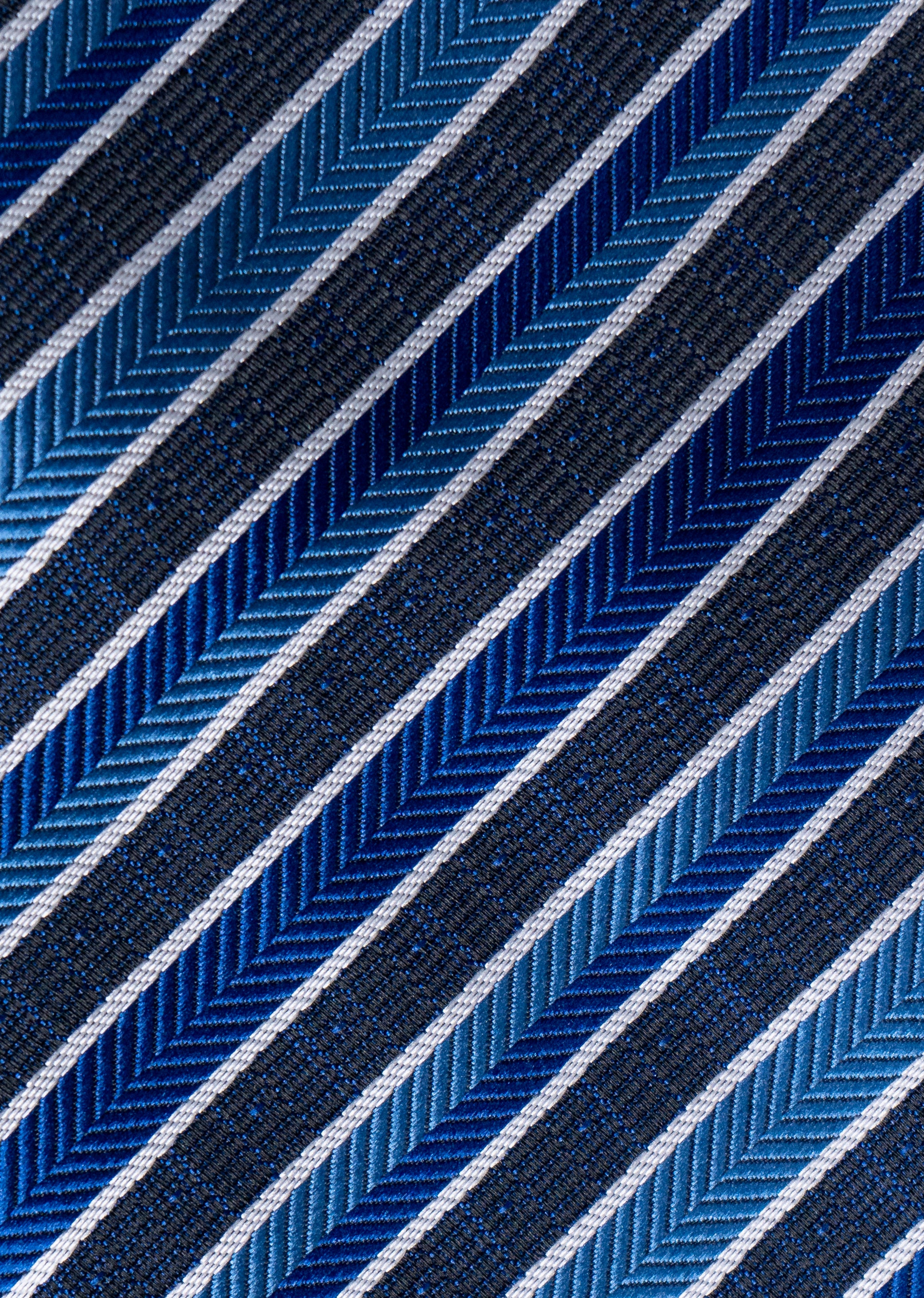 The Oxford Line - Adriatic Blue & White