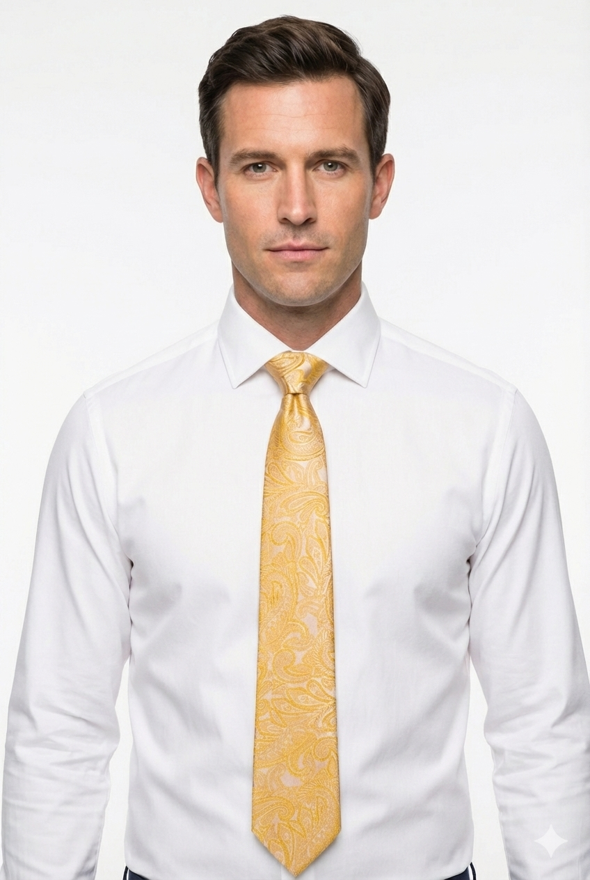 The Aurelius Paisley - Imperial Gold