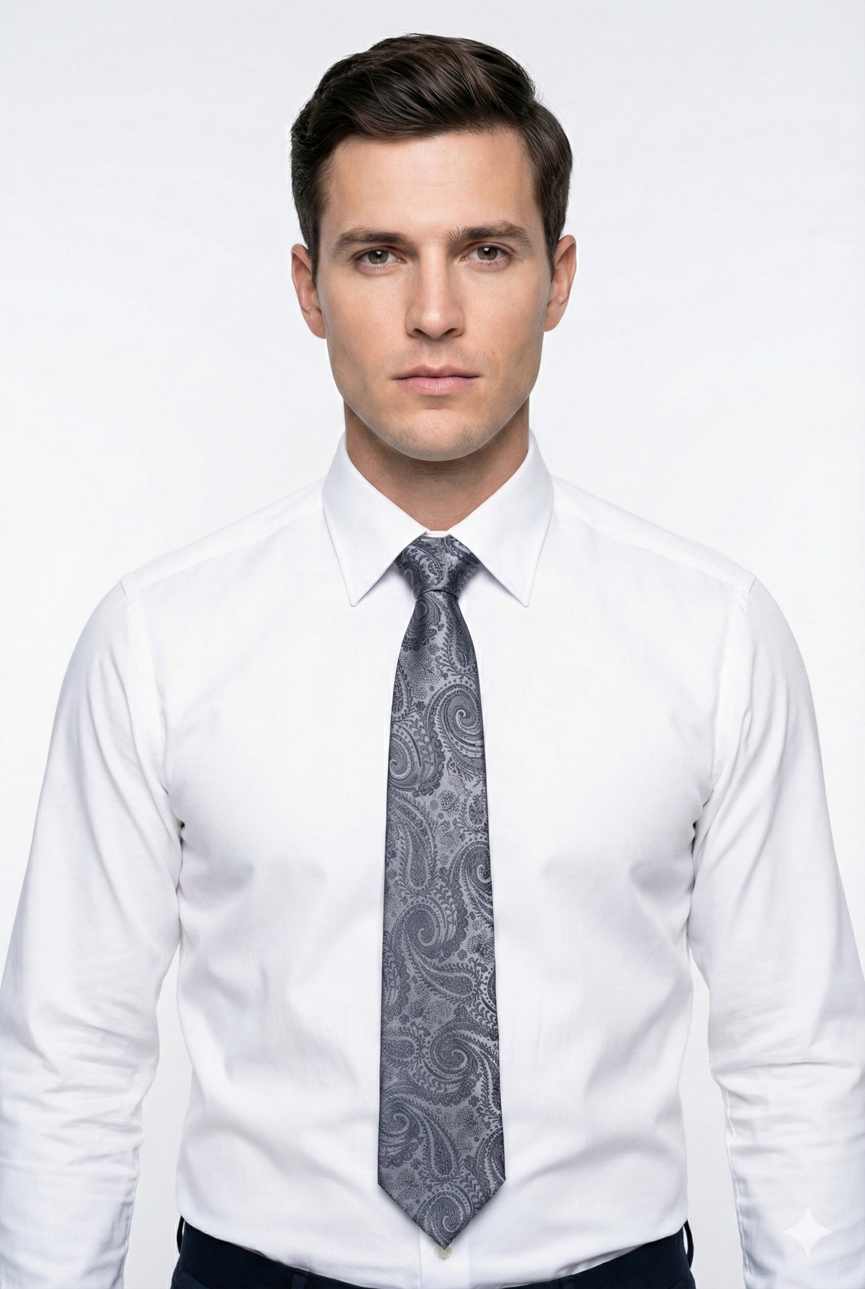 The Fiorenza Paislye - Silverstone Grey